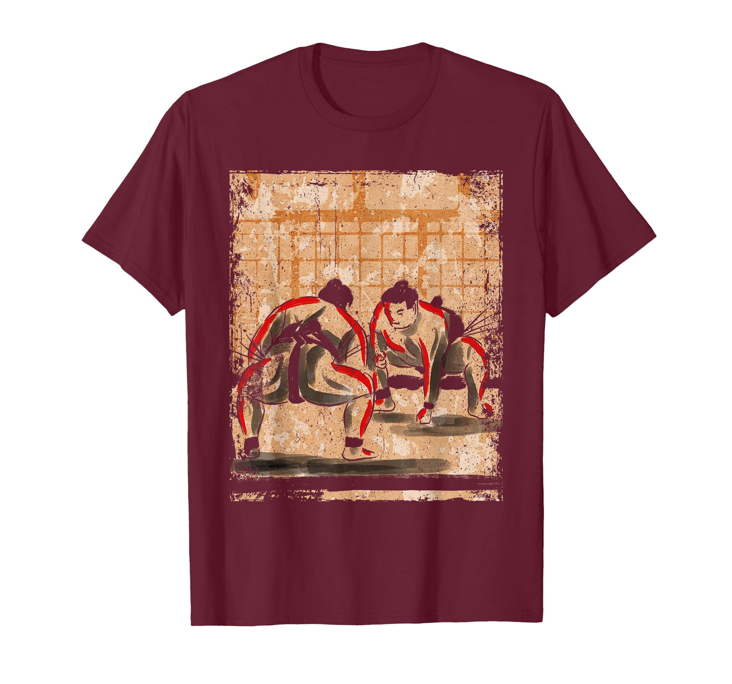 Japan Sumo ringer Japanese Art Retro T-Shirt