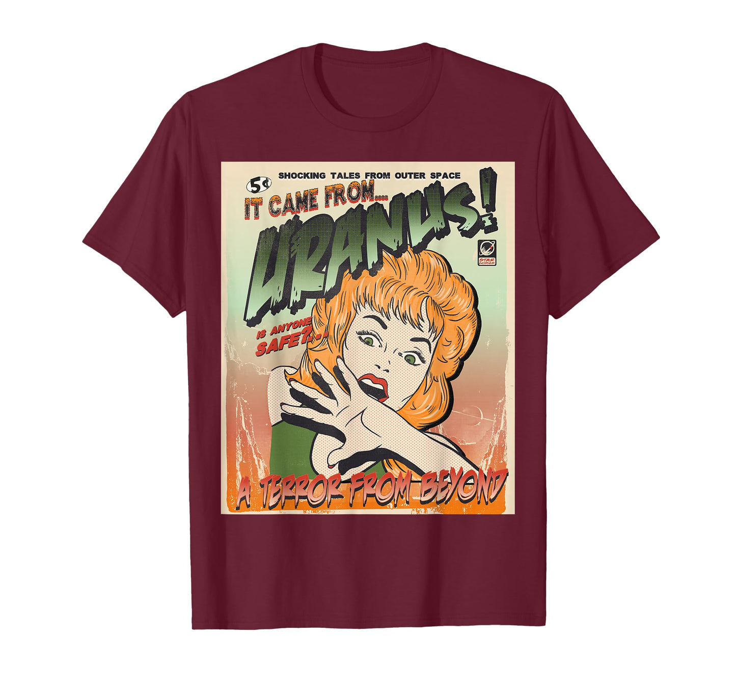 Ufo Flying Saucer Invasion 1950's Sience Fiction Abduction T-Shirt