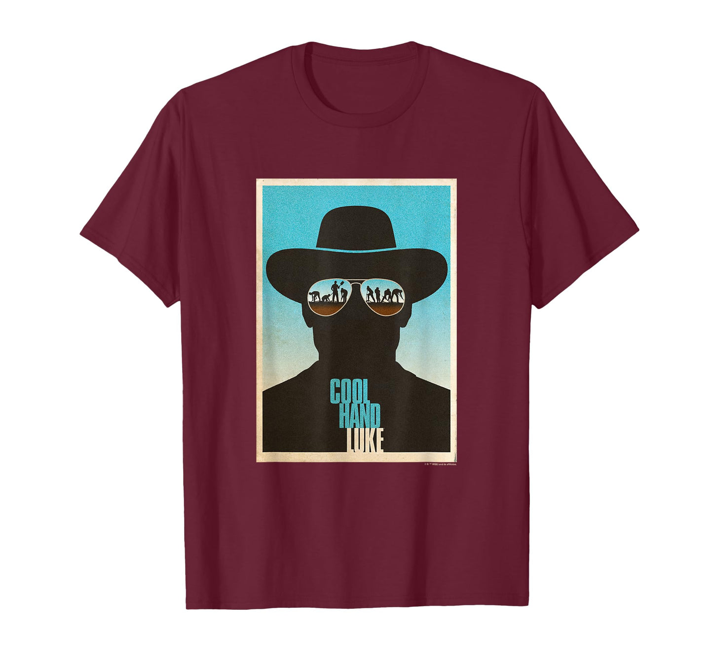 WB100 Cool Hand Luke Prison Life Aviator's Silhouette T-Shirt
