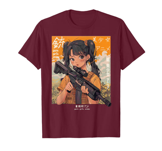 Anime Waifu Graphic T-Shirt