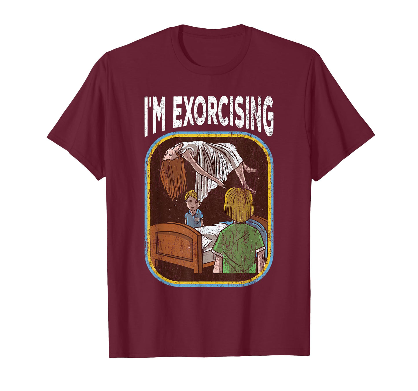 Horror Movie Vintage Nostalgia T-Shirt Small