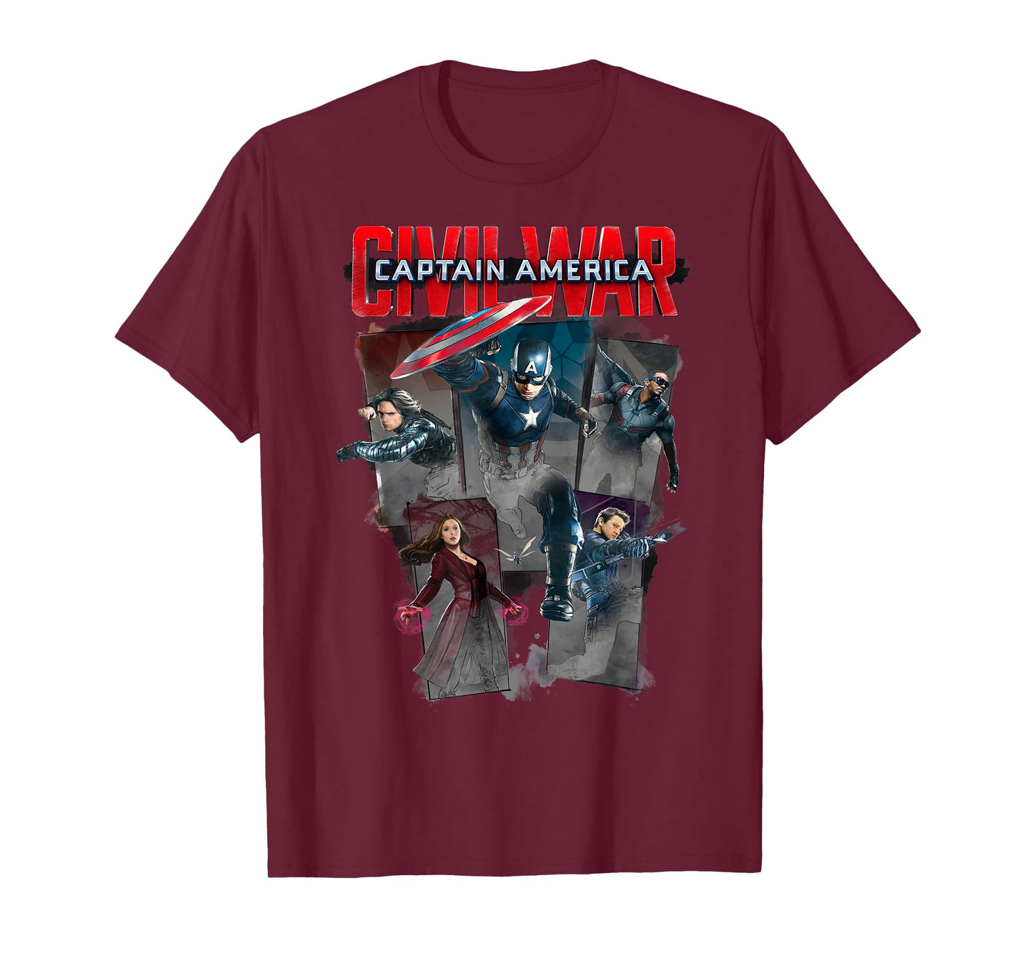 Marvel Captain America Civil War Group Shot T-Shirt