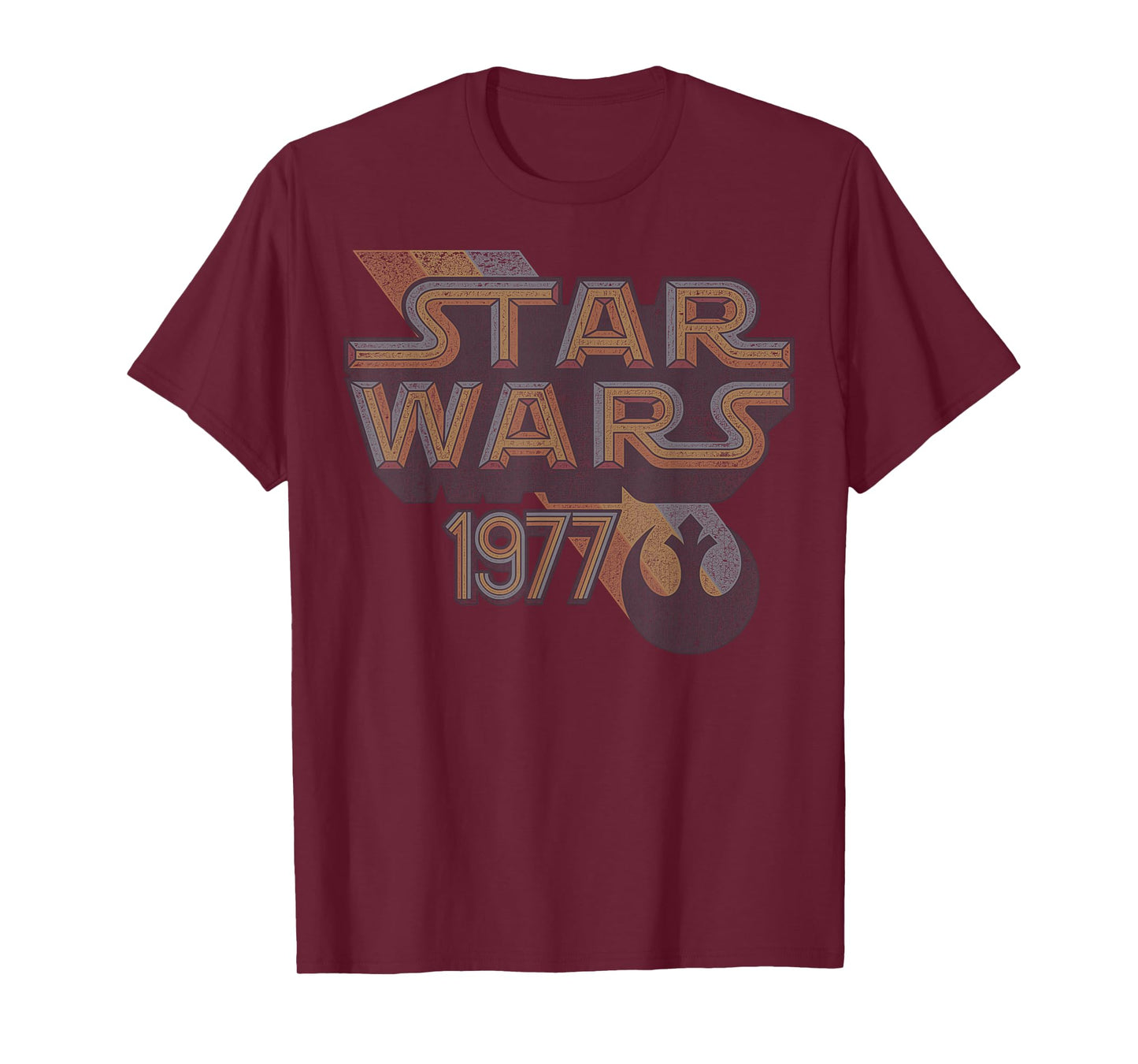 Star Wars Rebel Logo Retro Line 1977 T-Shirt