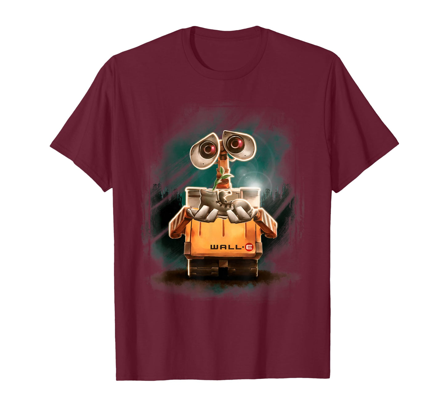 Disney Pixar Wall-E Plant Shoe Night Graphic T-Shirt T-Shirt