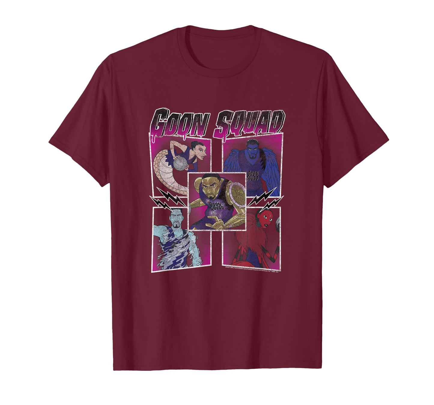 Space Jam: A New Legacy Group Shot Goon Squad Box Up T-Shirt