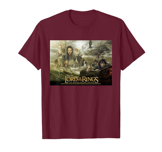 Kids The Lord of The Rings Trilogy Poster T-Shirt