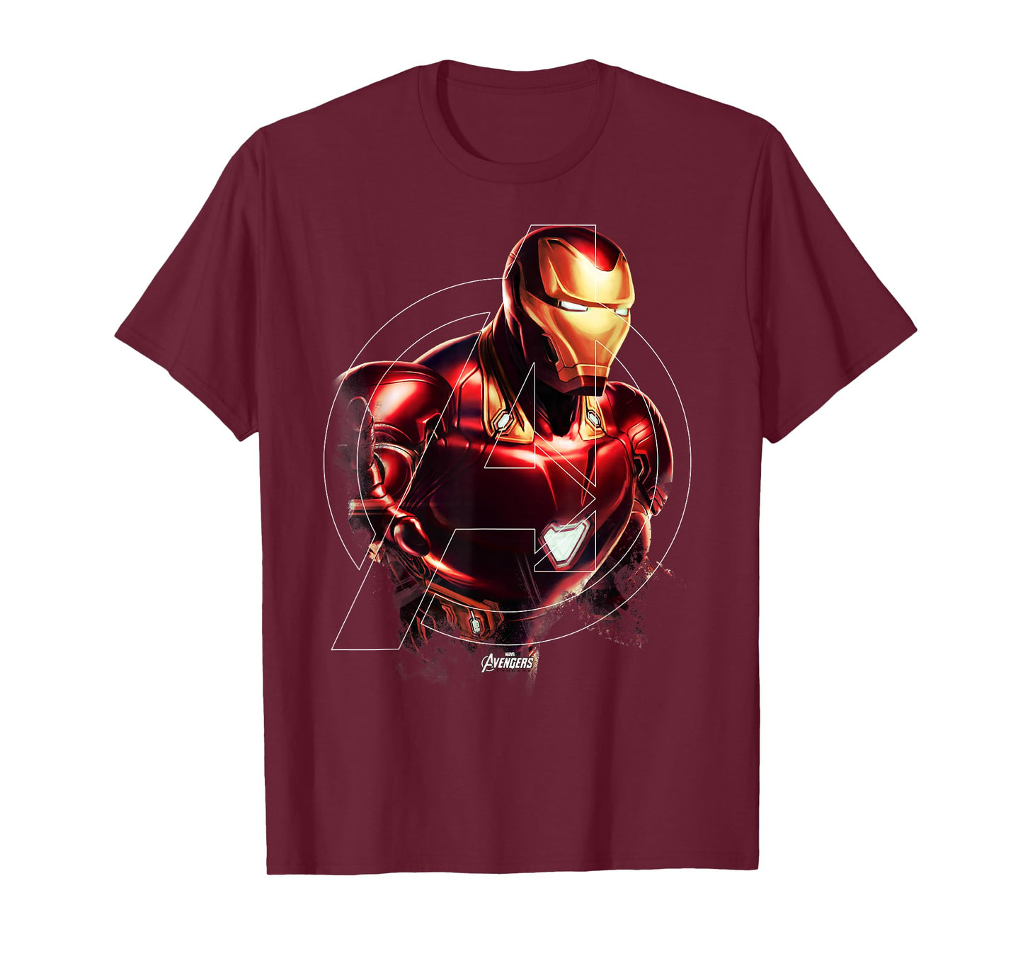 Marvel Avengers Endgame Iron Man Portrait Graphic T-Shirt