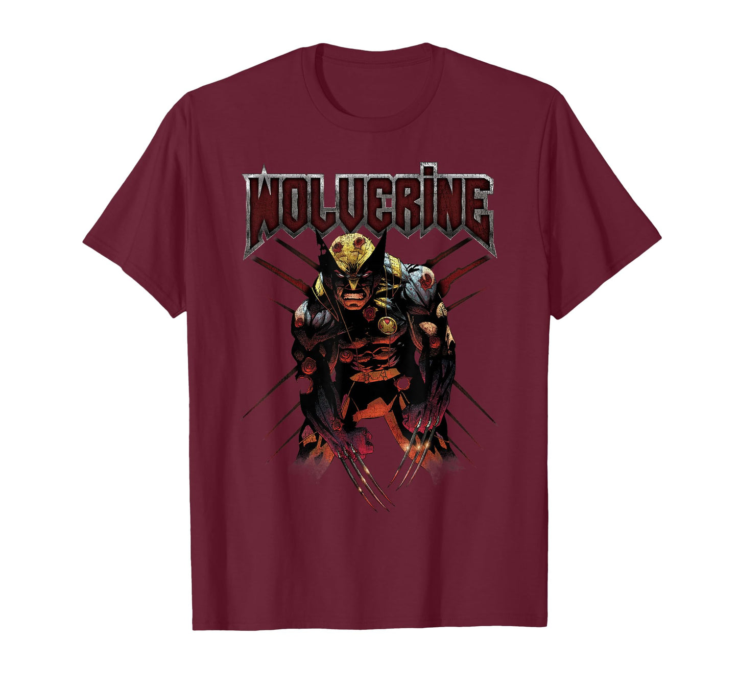 Marvel X-Men Wolverine Epic Regenerative Rock Tee T-Shirt T-Shirt