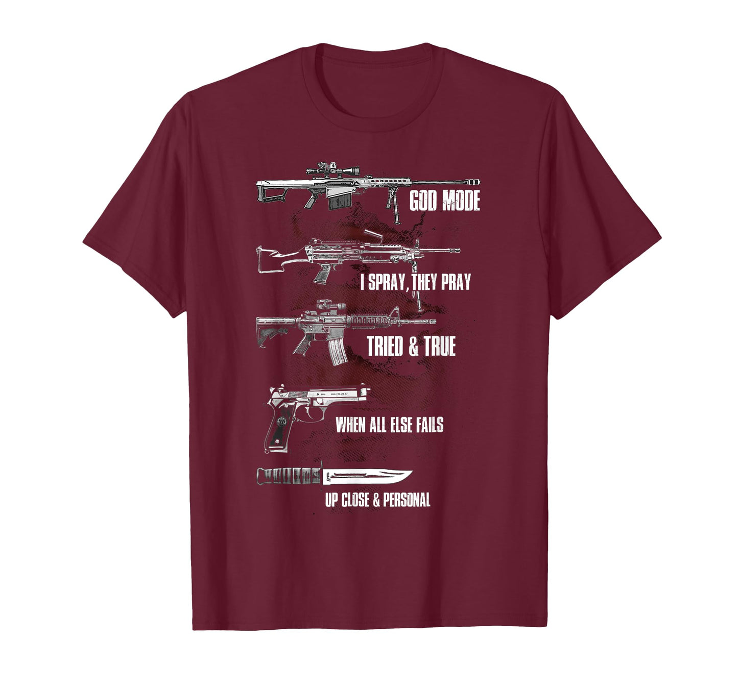 Military Weapon Descriptions T-Shirt