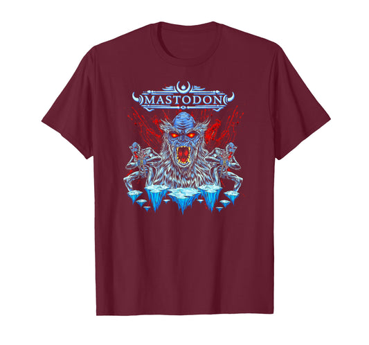 Mastodon - Sasquatch Aliens Blood T-Shirt