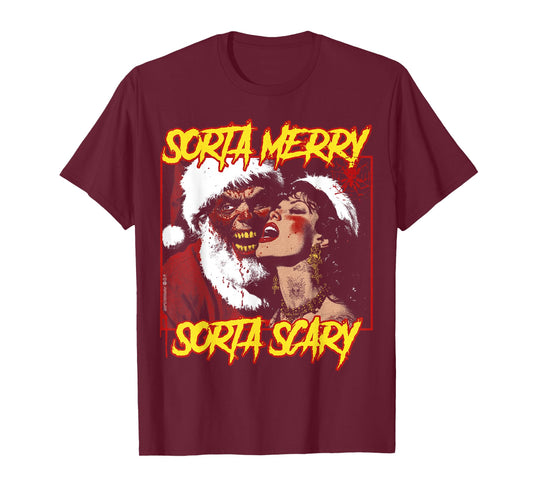Christmas Vintage Horror Creepy Santa Claus Scary Xmas T-Shirt