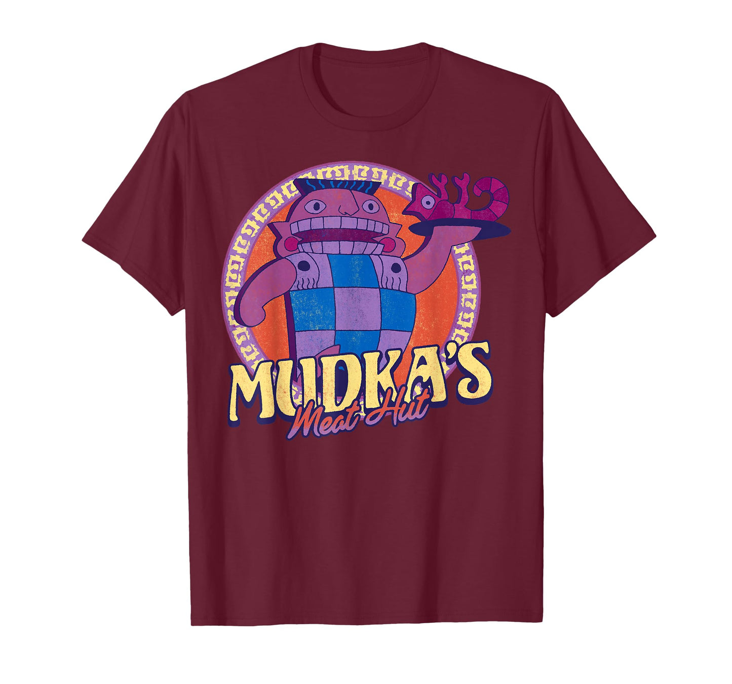 Disney Emperor's New Groove Mudka's Meat Hut Logo T-Shirt