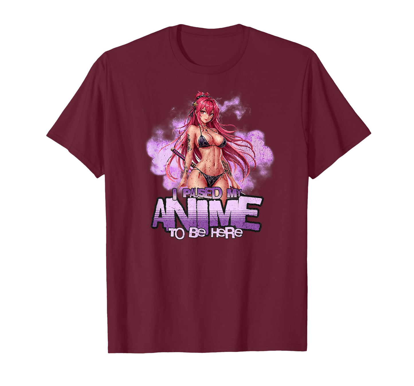I Paused My Anime To Be Here Japan Kawaii Manga T-Shirt