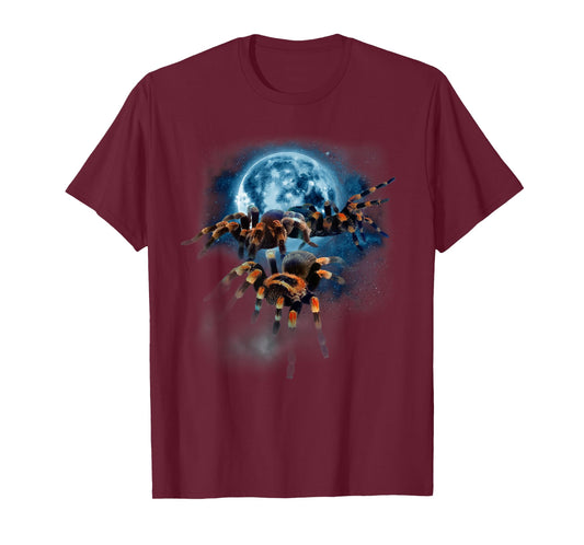 Tarantula Shirt - Tarantula Tshirt - Howling at the Moon T-Shirt