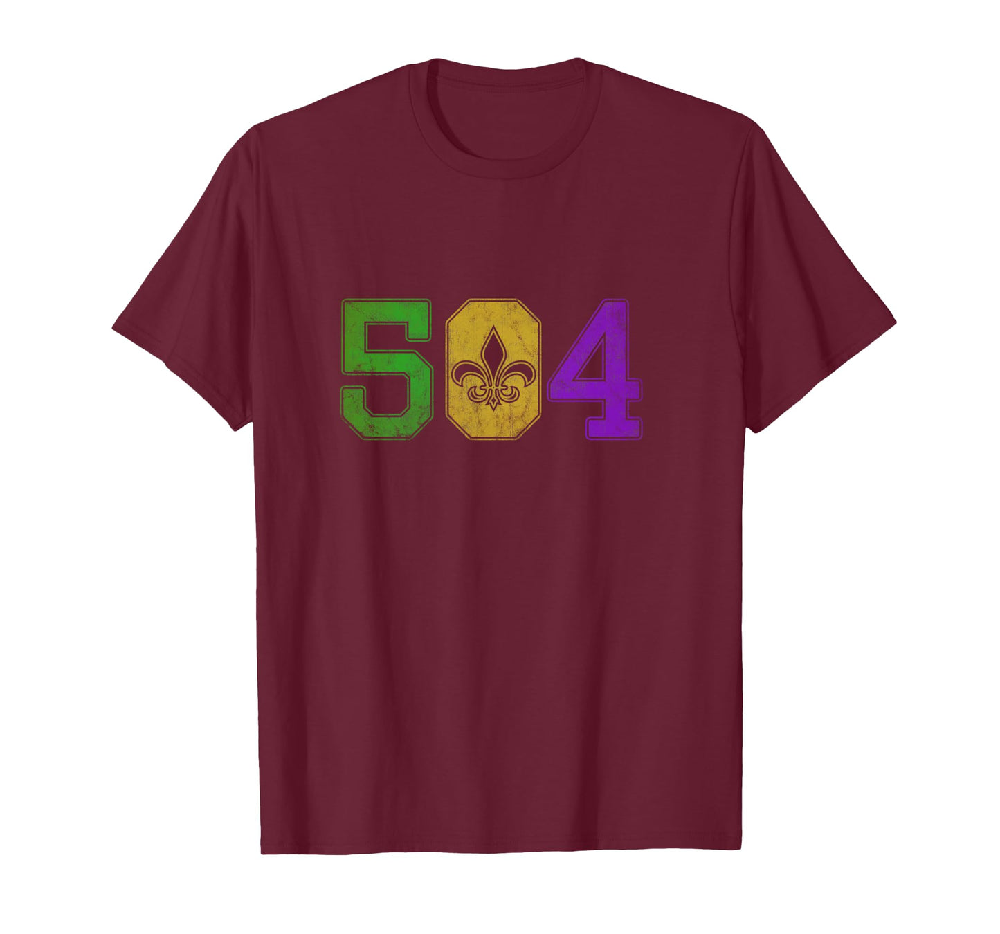 Mardi Gras 504 T Shirt Nola New Orleans Louisiana LA 2019