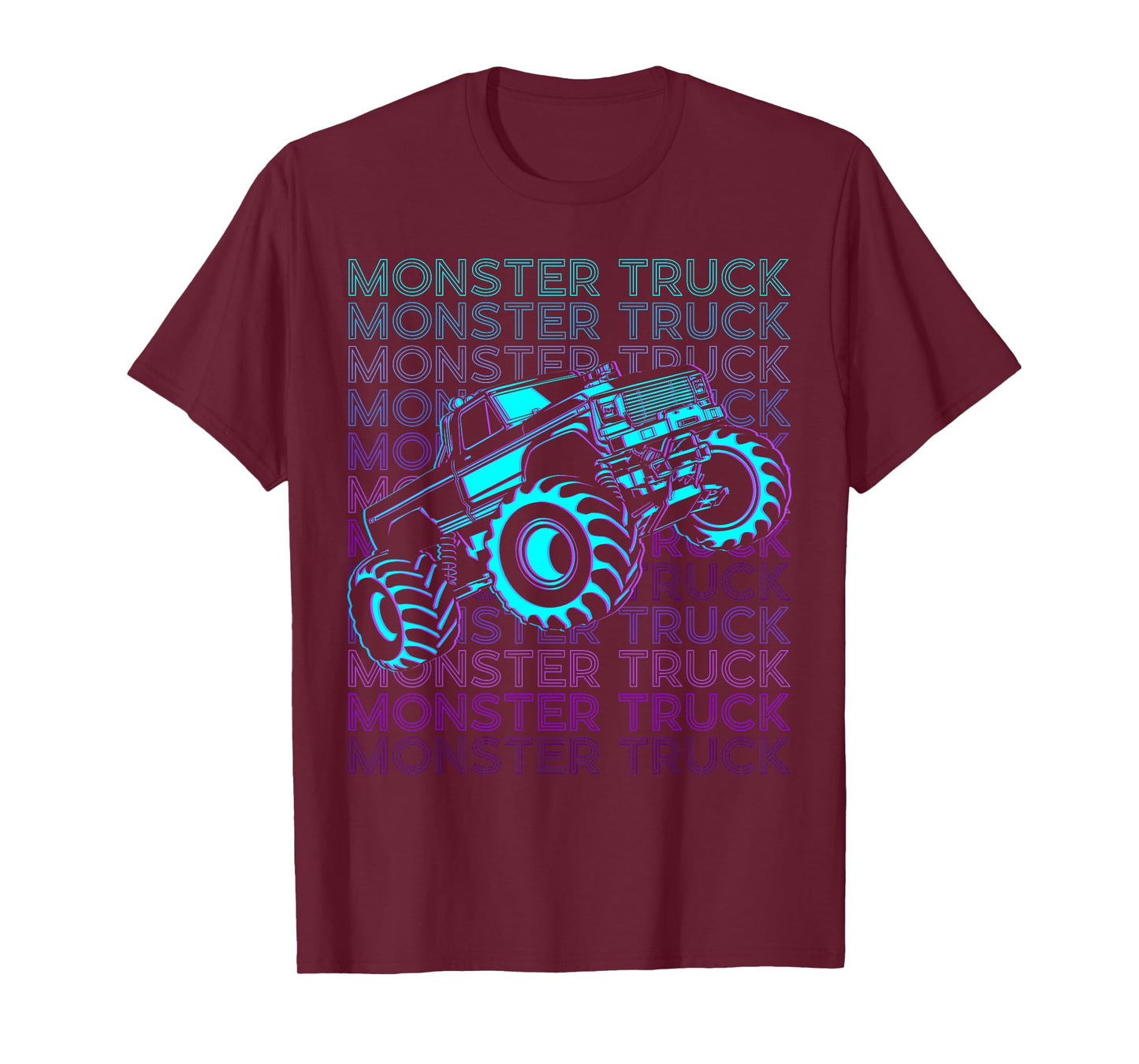 Monster Truck Retro T-Shirt