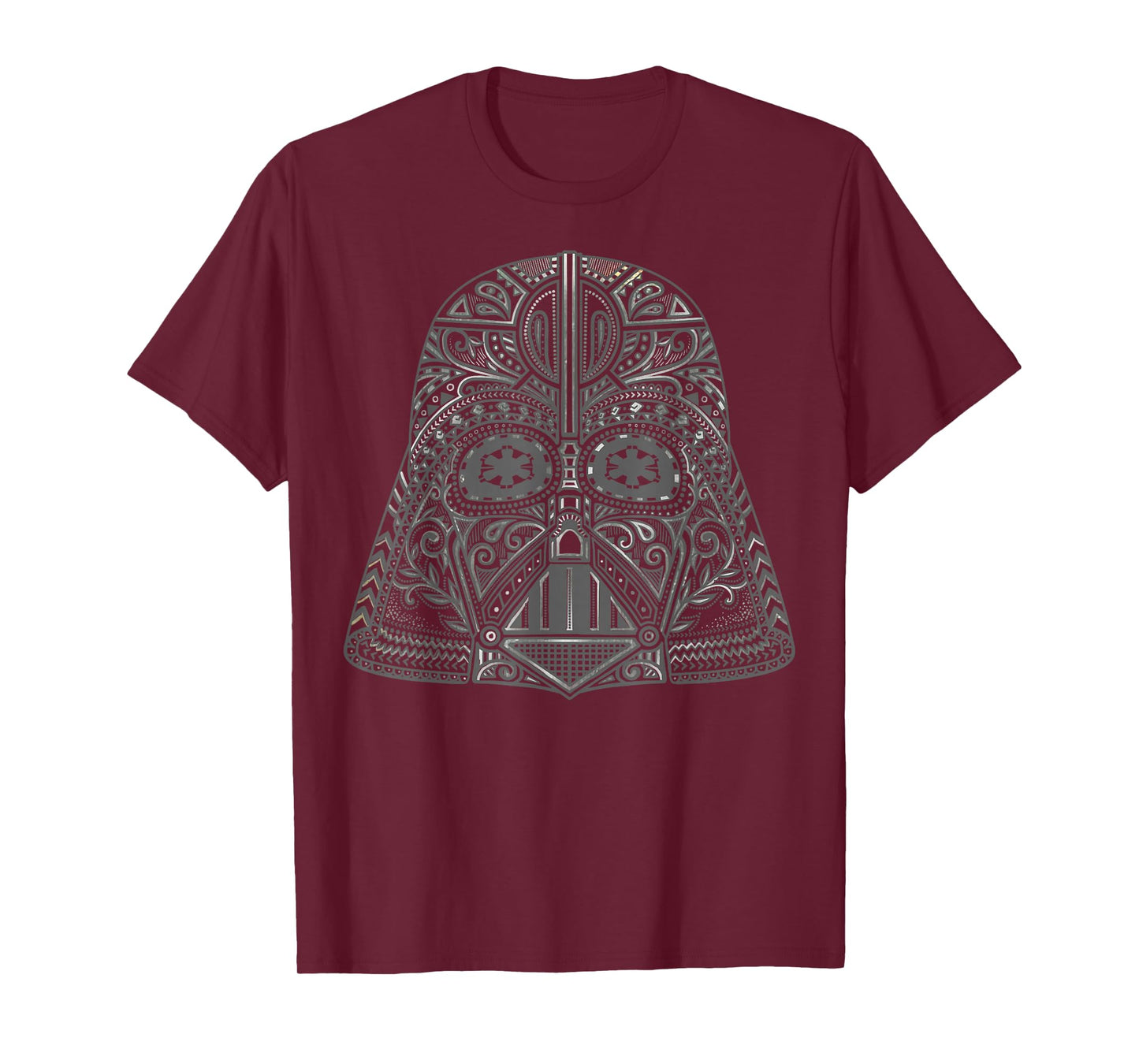 Star Wars Darth Vader Sugar Skull Helmet Graphic T-Shirt T-Shirt
