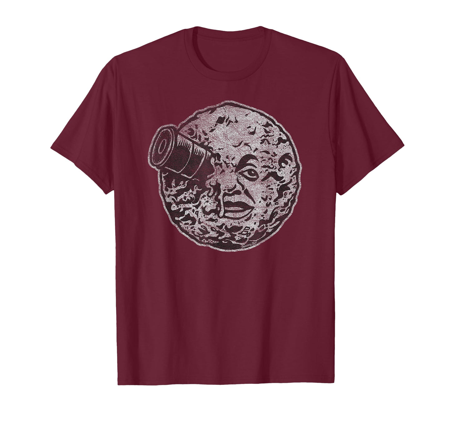 Rocket Ship Moon Face T-Shirt