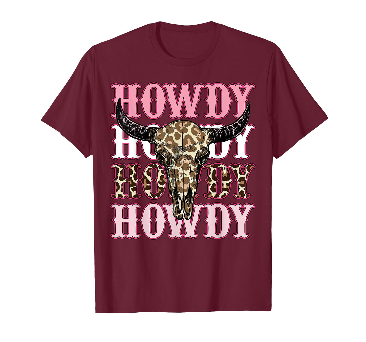 Howdy Southern Western Girls Country Rodeo Cowgirl Vintage T-Shirt