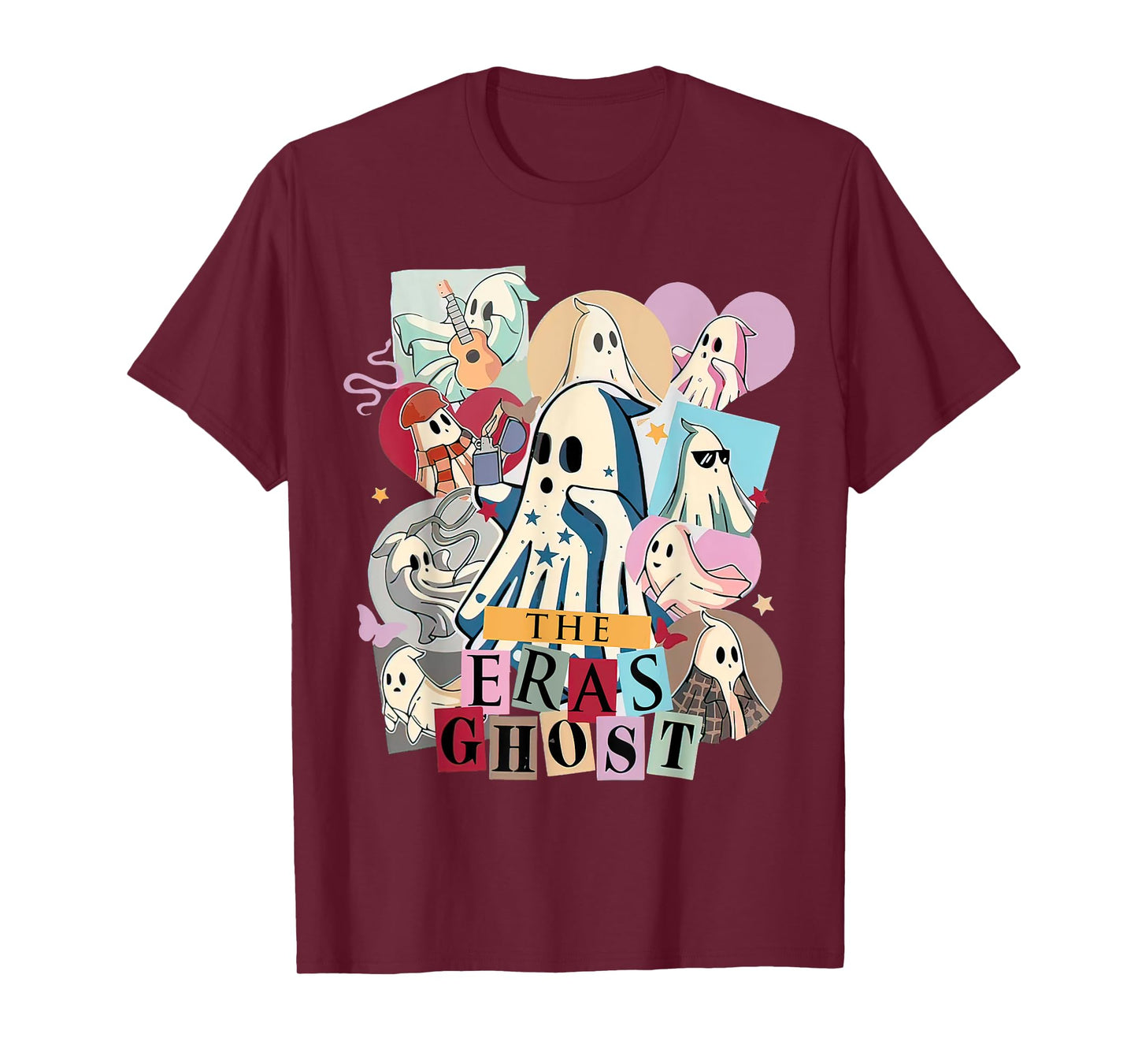 Halloween The Er@s Ghost Tour, Spooky Pumpkin Ghost Tees T-Shirt