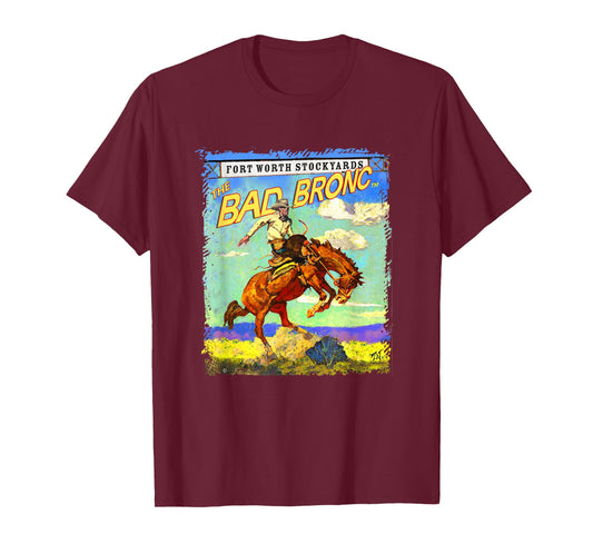 Painted Texas Sky Bronc T-Shirt