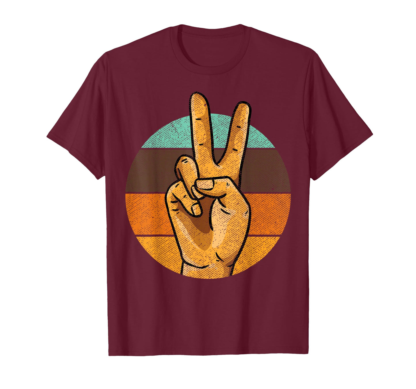 Retro Peace Vintage 60's 70's Hippie Gift T-Shirt