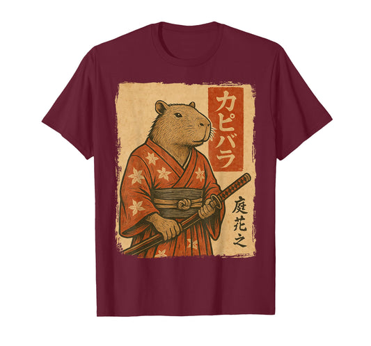 Capybara Samurai T-Shirt