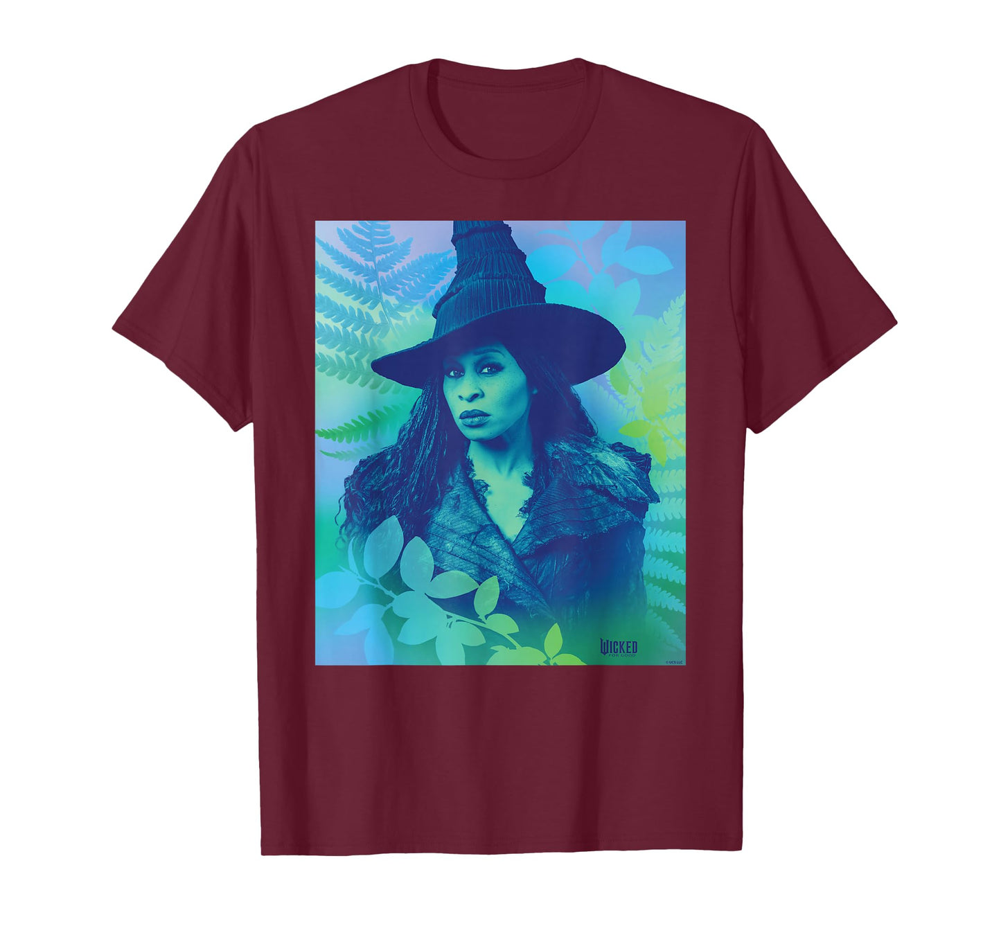 Wicked: for Good Elphaba Close Up Florals T-Shirt