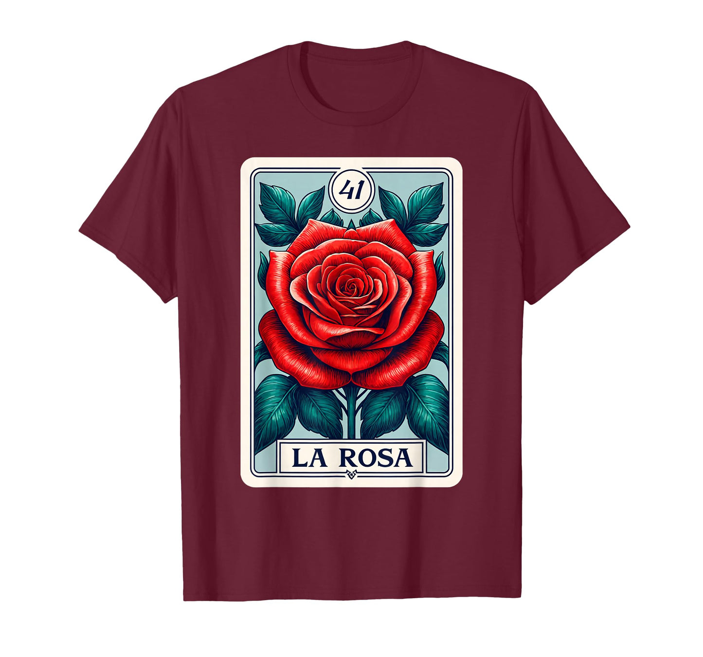 Rosa Mexican Lottery Bingo Game Roses T-Shirt
