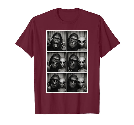 Funny Bigfoot Alien T-Shirt