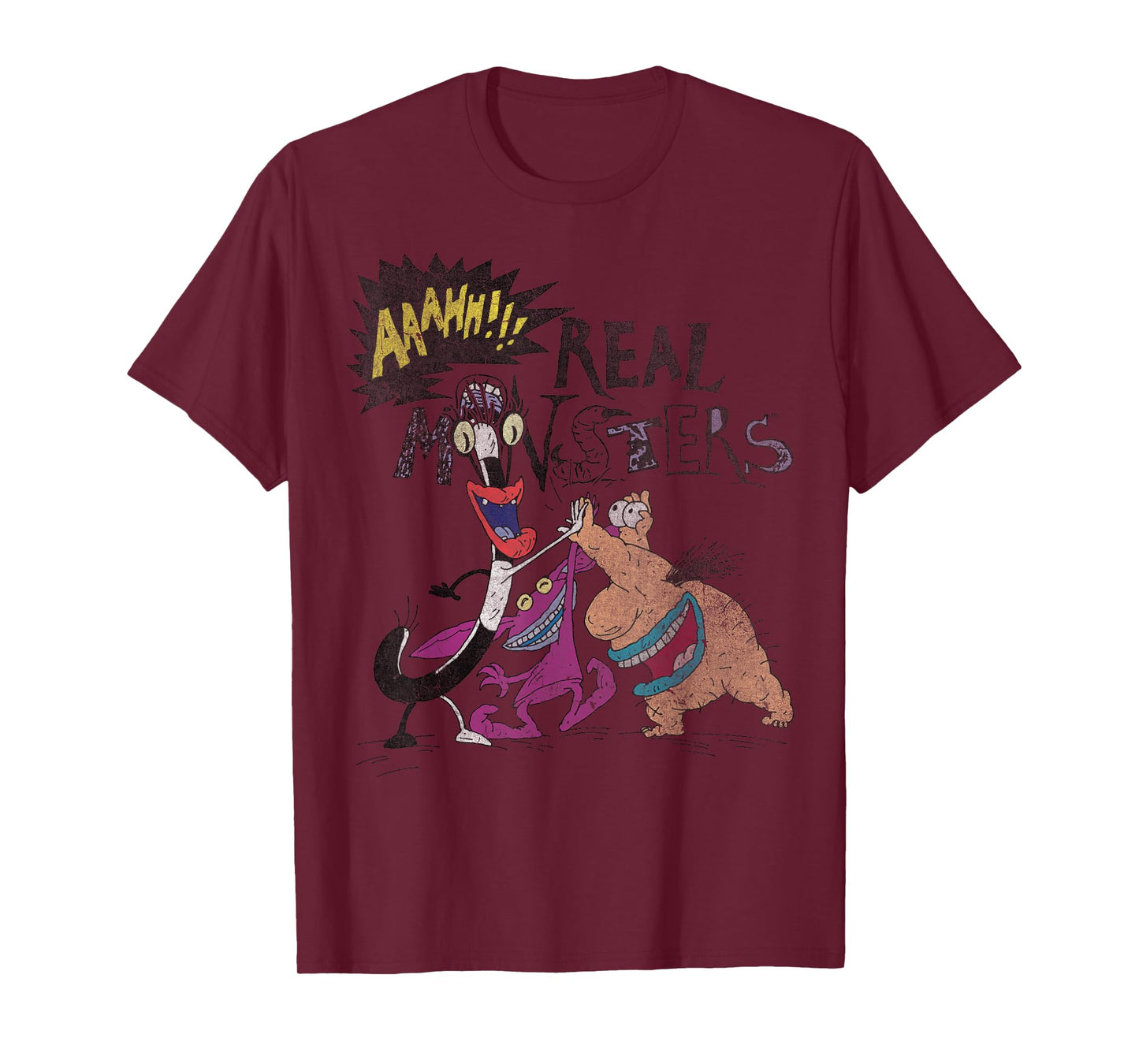 AAAHH Real Monsters Ickis, Krumm, & Oblina T-Shirt T-Shirt
