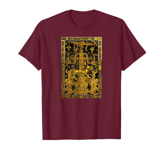 Palenque Astronaut in Gold T-Shirt