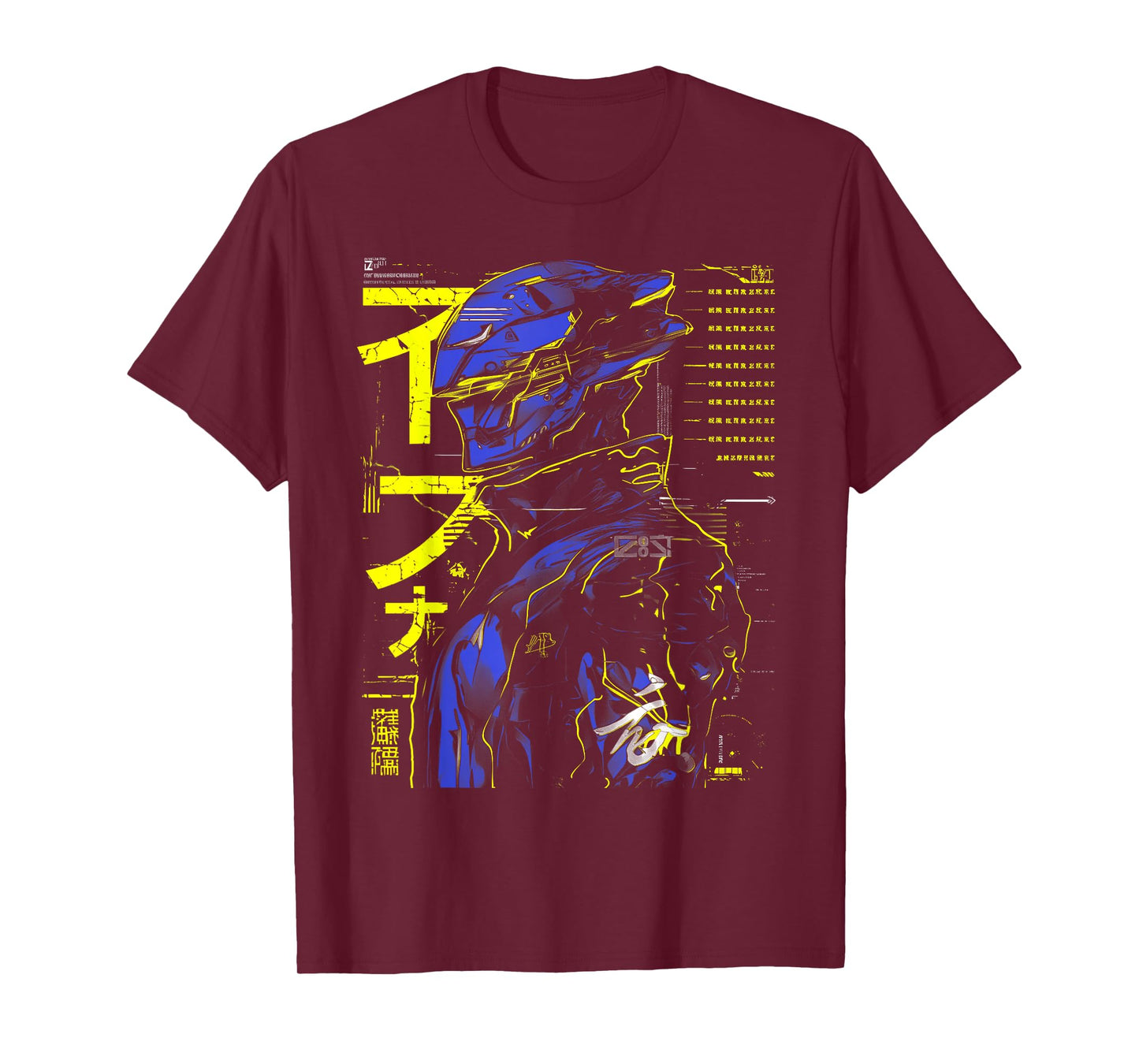 Futuristic Techwear Japanese Cyberpunk Harajuku Anime Manga T-Shirt