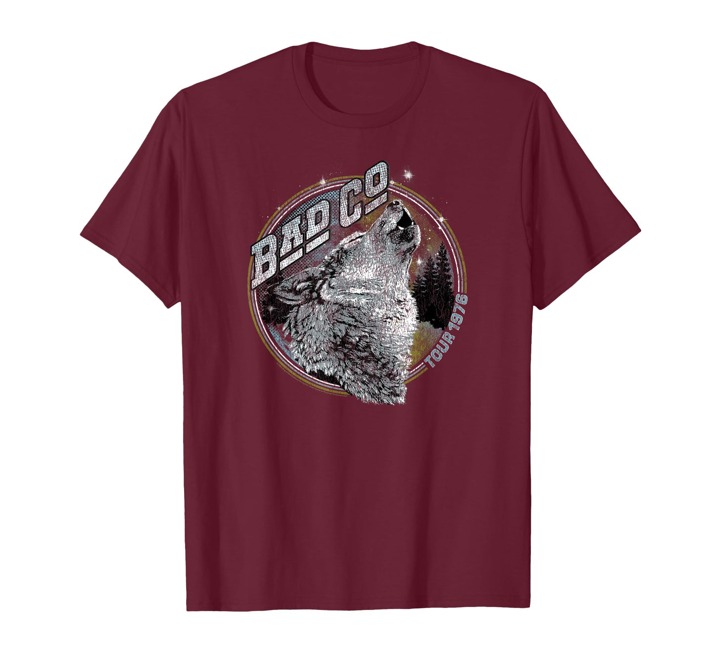 Bad Company Howling Wolf Tour 1976 T-Shirt