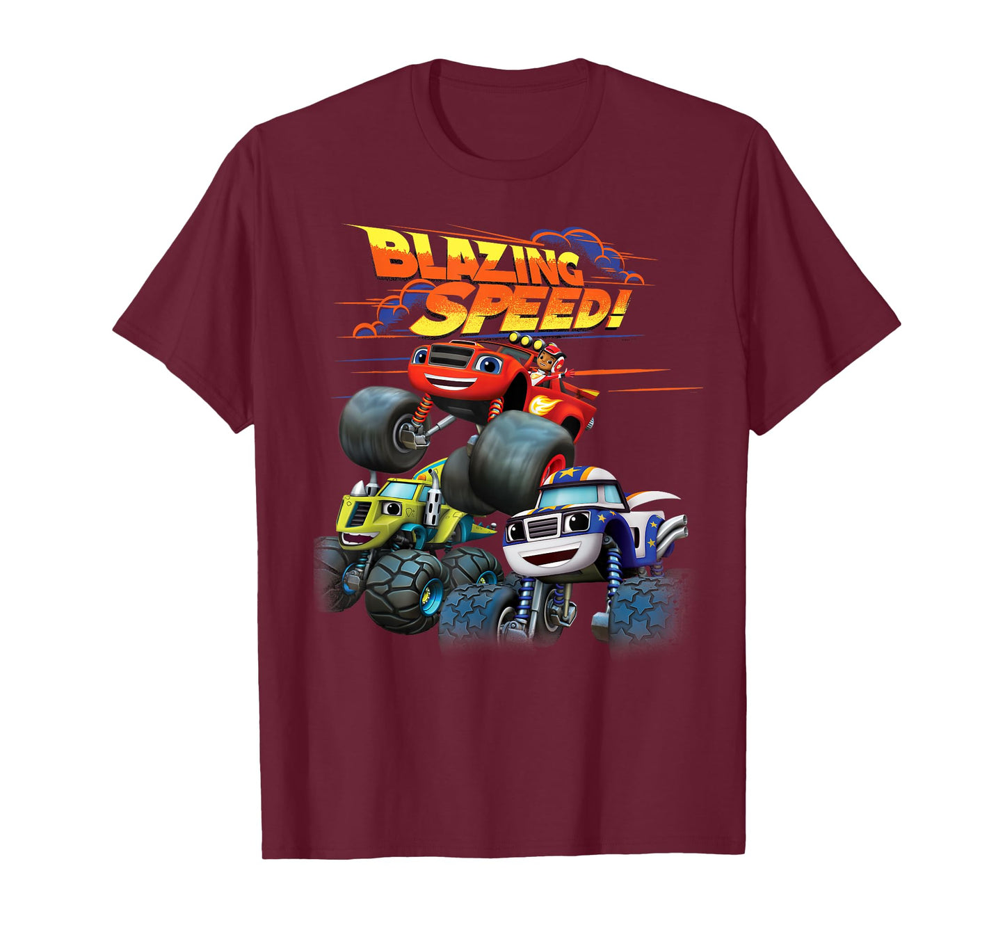 Blaze & The Monster Machines "BLAZING SPEED!" T-Shirt T-Shirt