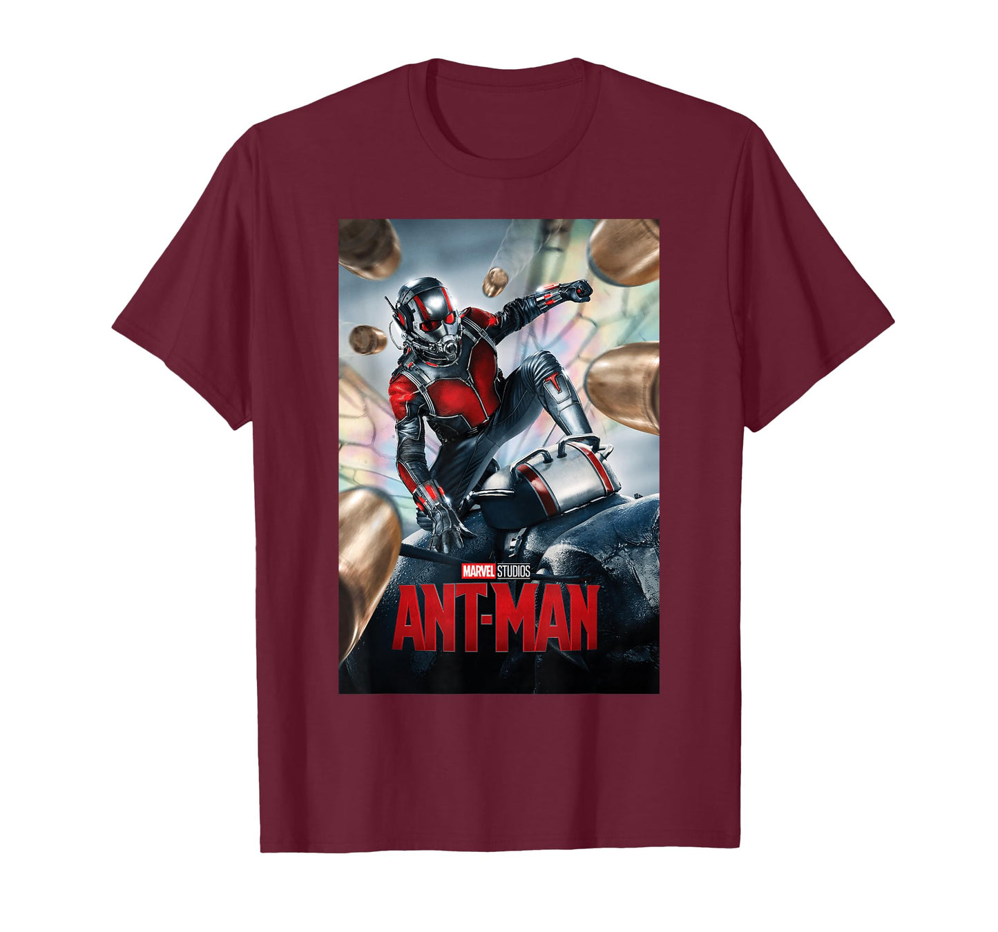 Marvel Studios Ant-Man Movie Poster T-Shirt