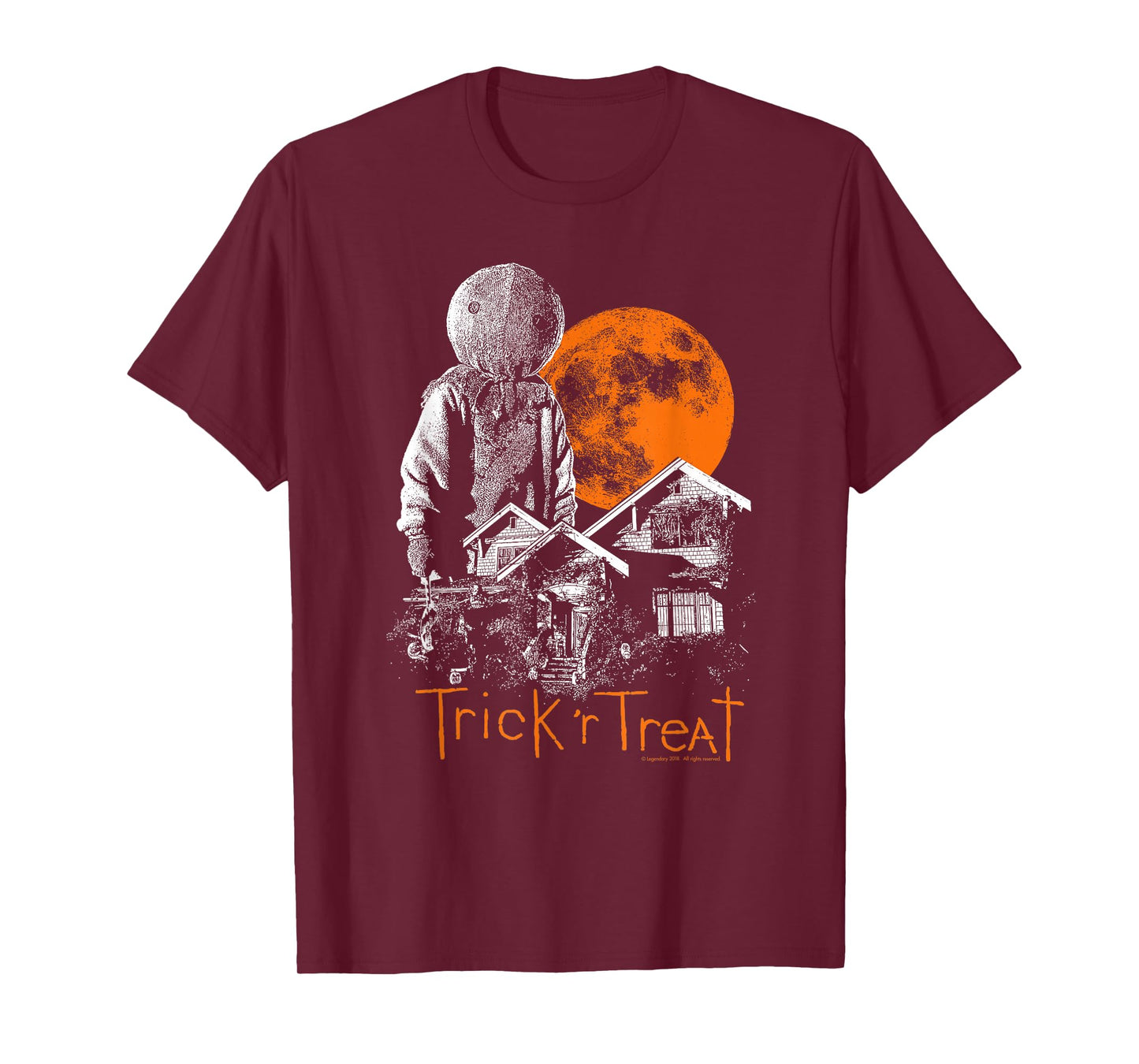 Trick 'r Treat Sam House and Moon T-Shirt