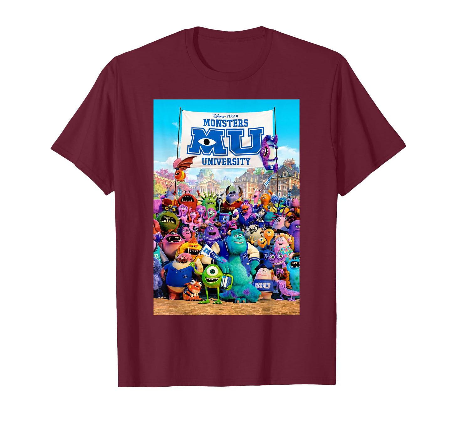 Disney Pixar Monsters University Poster T-Shirt