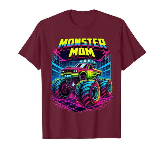 Monster Truck Mom Monster Truck Are My Jam Truck Lovers T-Shirt