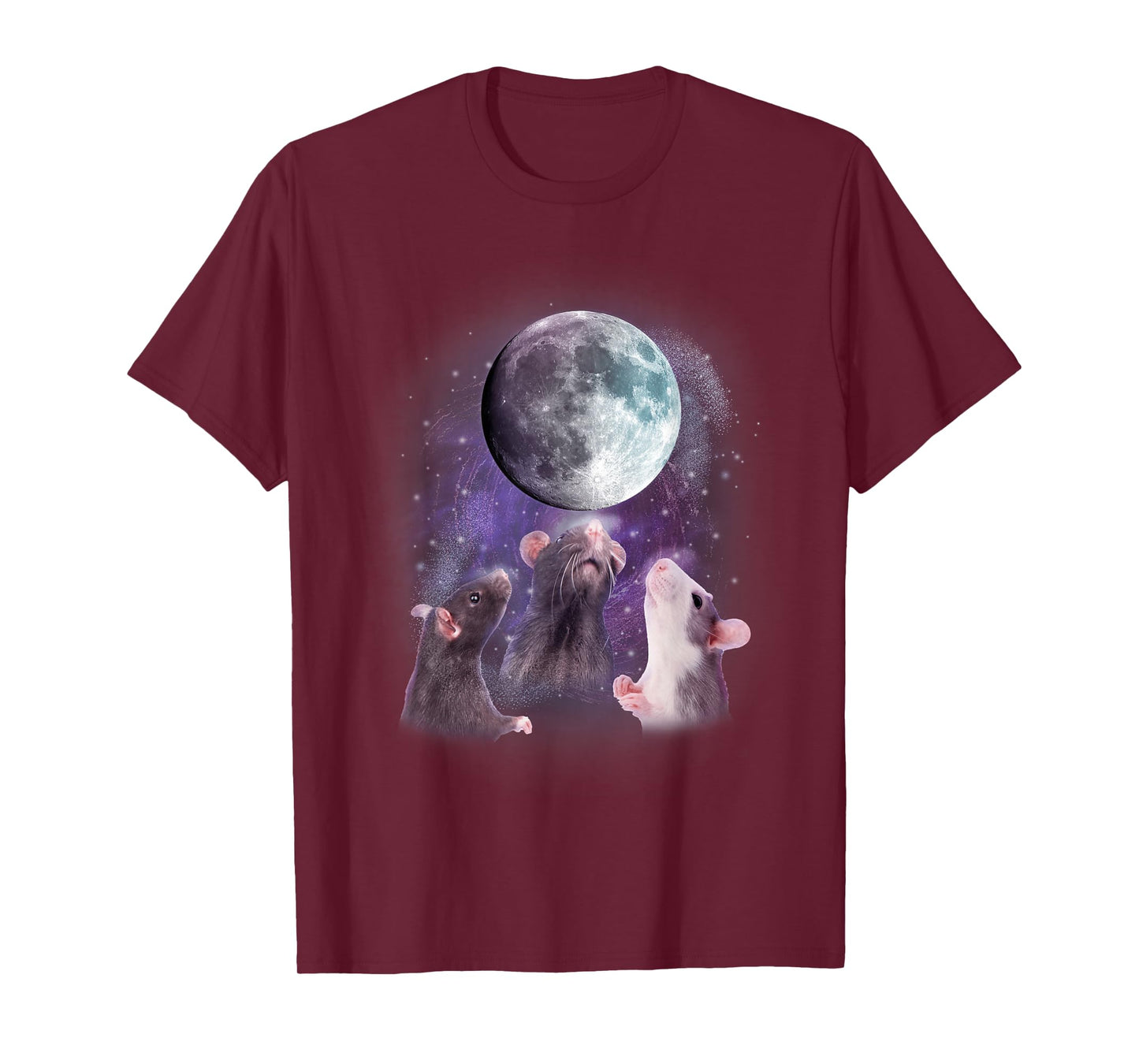 Rats Howling at the Moon Shirt - Funny Rat T-Shirt