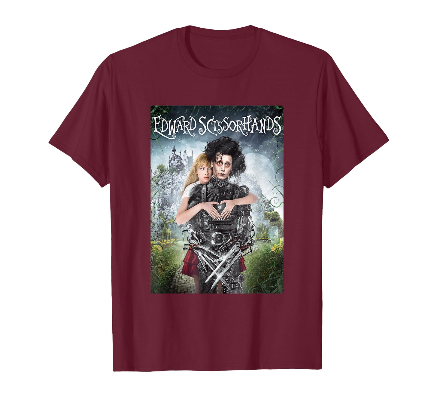 Edward Scissorhands Kim & Edward Gothic Romance T-Shirt