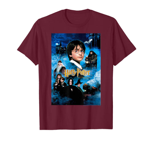 Harry Potter and The Philosopher's Stone Poster T-Shirt