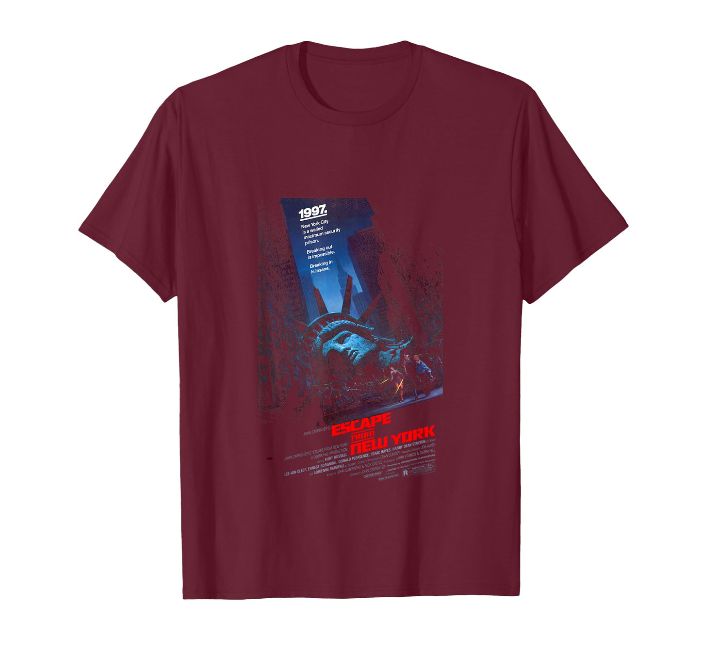 Escape from New York Snake Breaking Out is Impossible T-Shirt