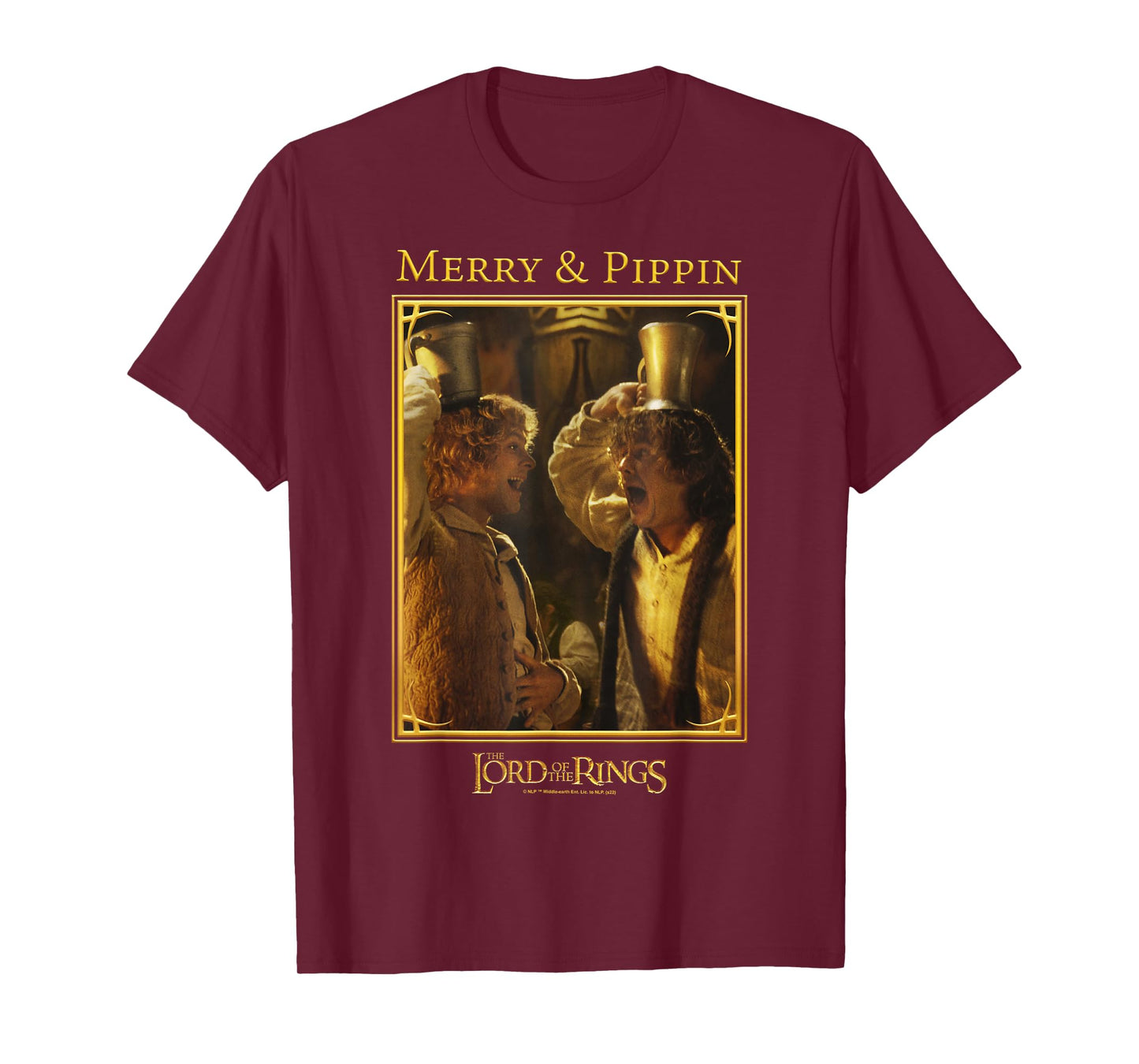 The Lord of The Rings Merry & Pippin Funny Memory Poster T-Shirt