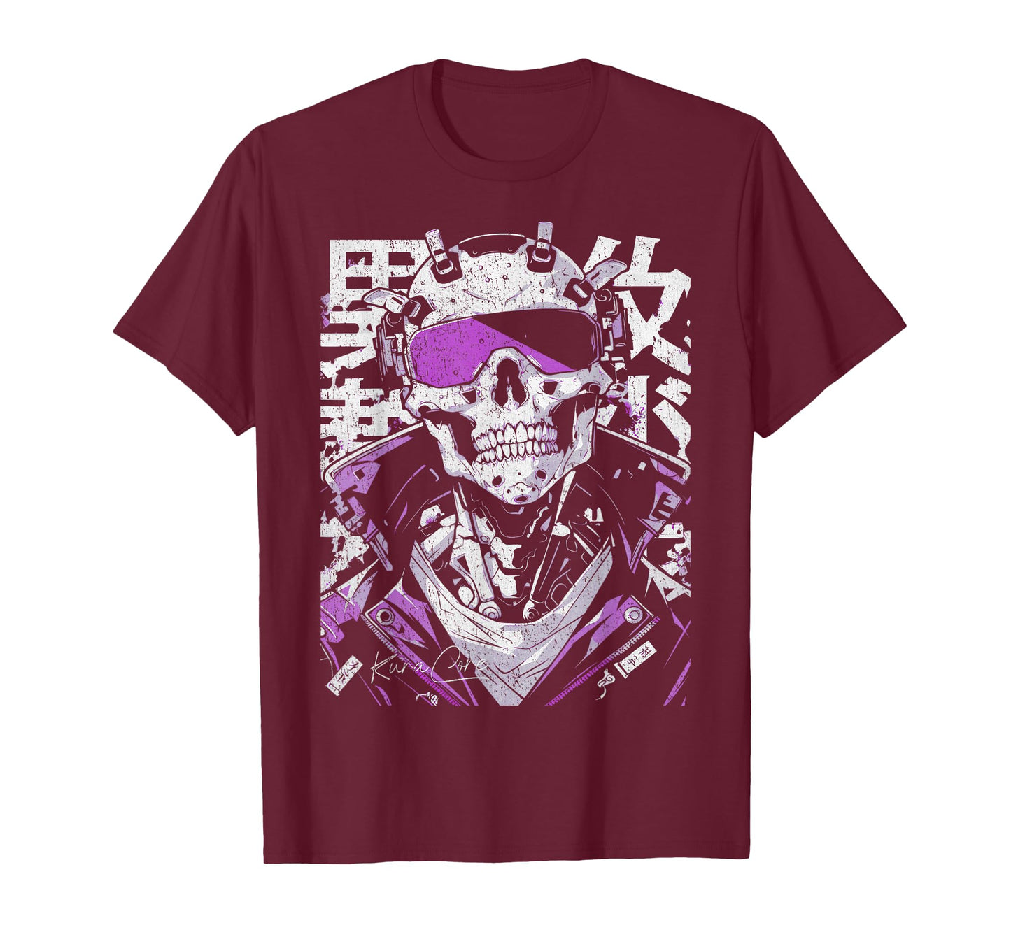 Japanese Streetwear Cyberpunk Y2K Retro Techwear Manga Anime T-Shirt