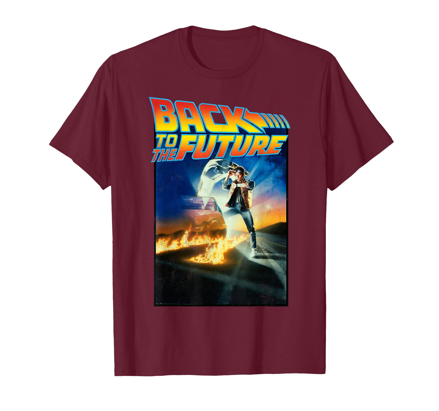 Back to The Future Movie Poster Classic T-Shirt