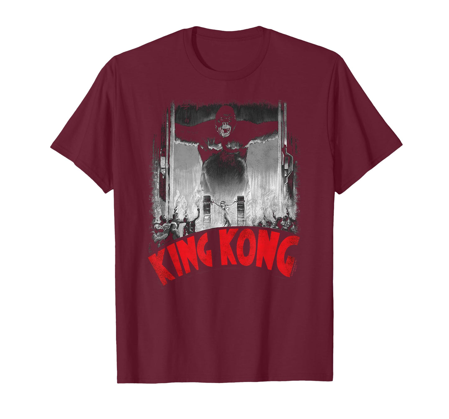 King Kong at The Gates Poster T-Shirt