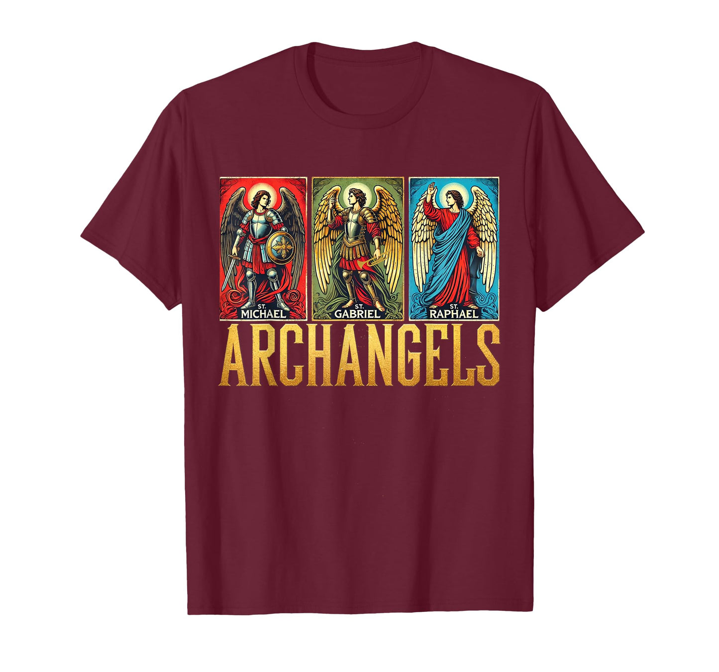 Saint Michael Catholic Archangels Biblical T-Shirt