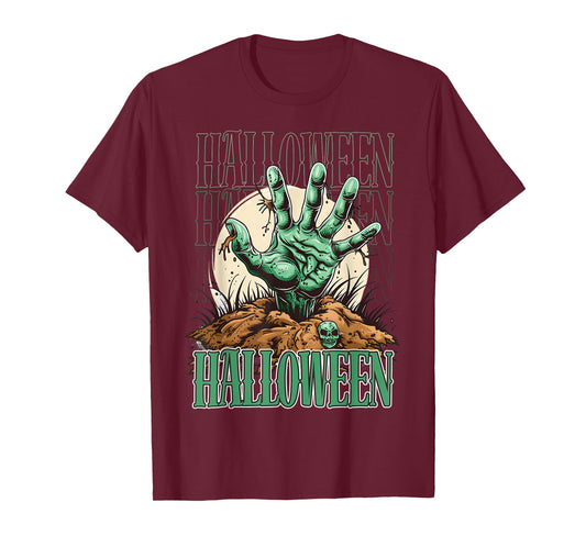 Scary night ghost design for those who love dark stories T-Shirt