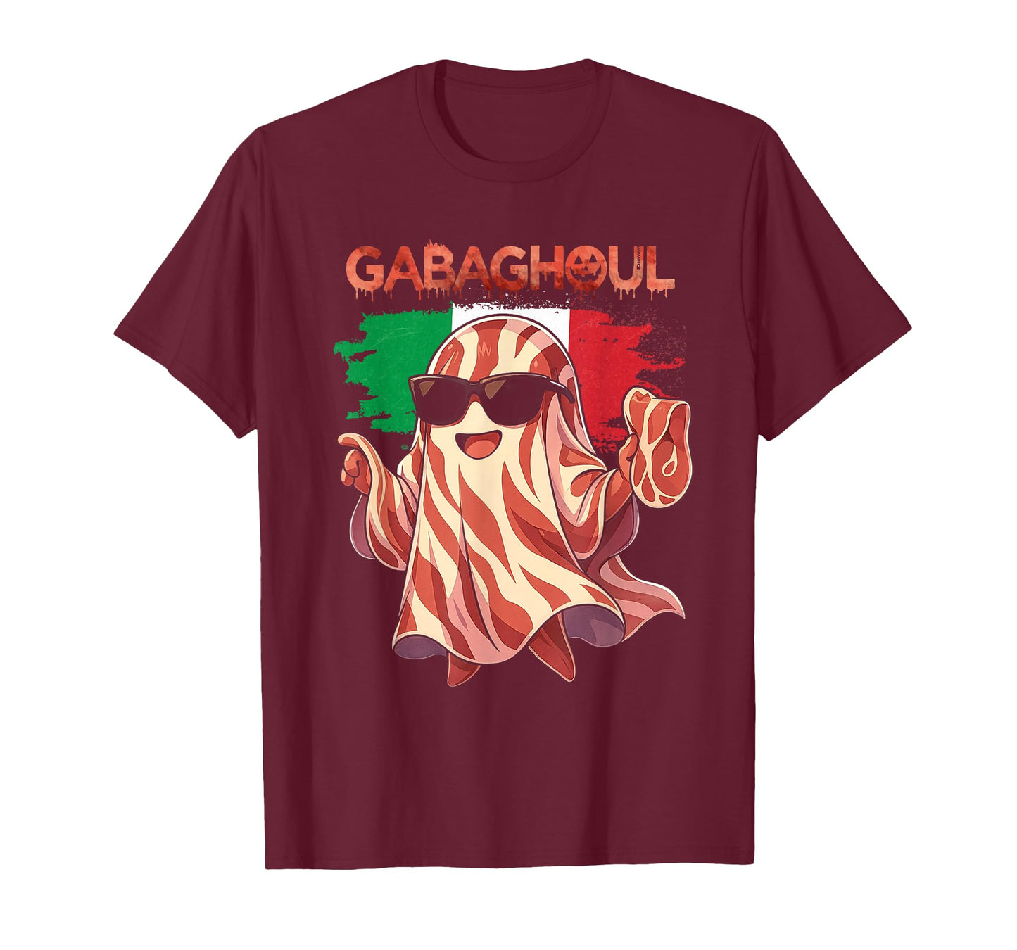 Funny Gabaghoul Gabagool Italian American Halloween Costume T-Shirt